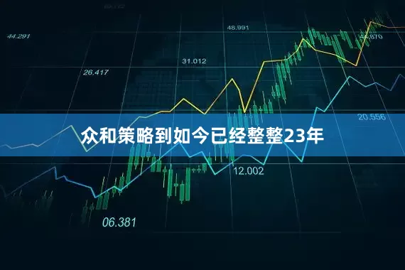 众和策略到如今已经整整23年